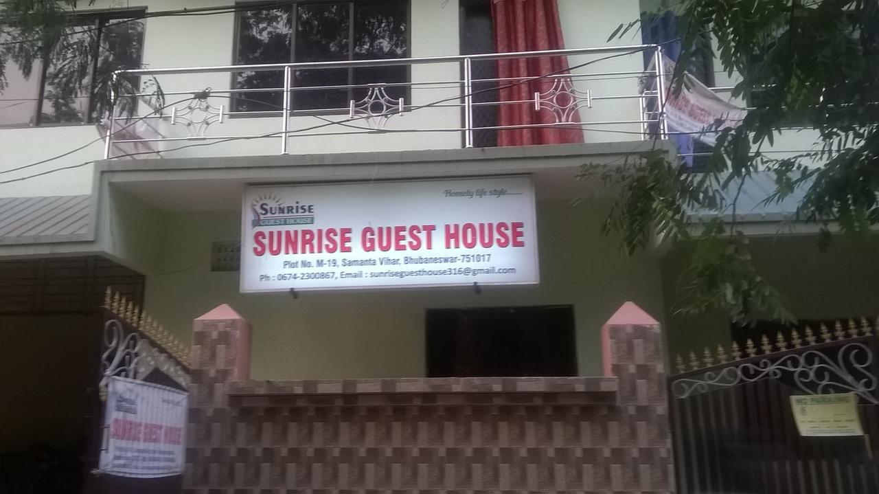 Sunrise Guest House Bhubaneswar Eksteriør billede